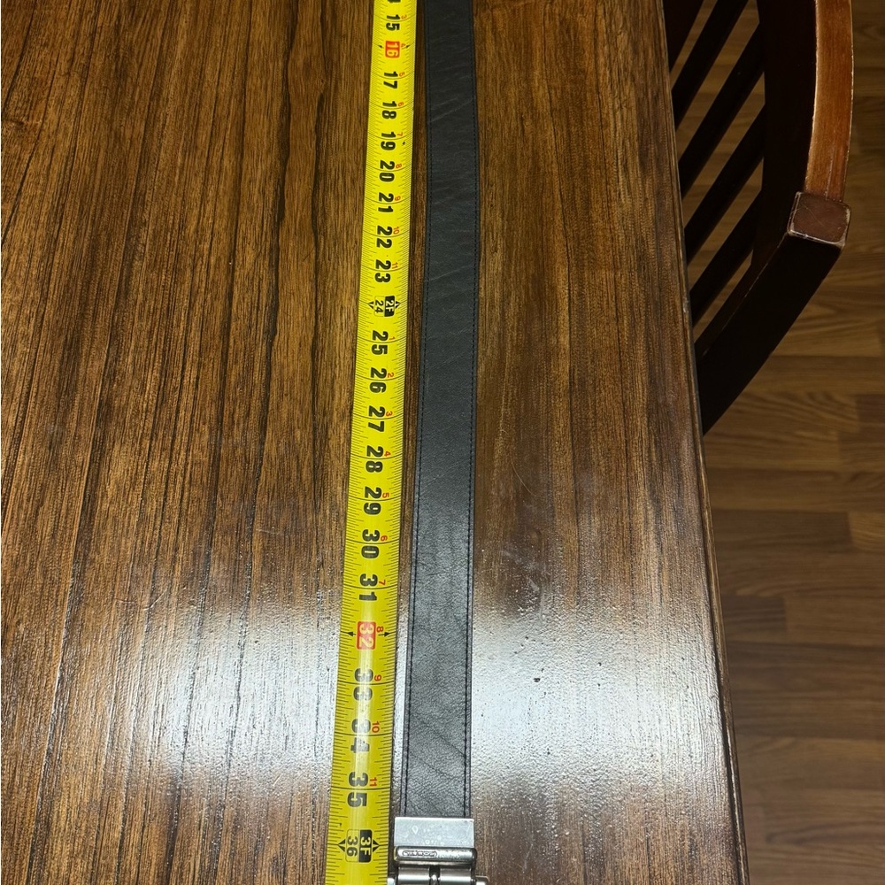 Fossil Black Leather Belt